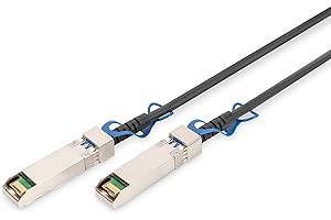 DIGITUS Cable DAC universal - SFP28 - 25 Gbit/s - factor de forma IPF - compatible con SFF-8432 - cable de red Twinax - Direct Attached Cable - AWG30 - conectable en caliente - 2m - negro