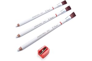 Pasler Eraser Pencils 7802 - Perfection Eraser Drawing Pencil with Brush and a Sharpener Perfect for Sketches and Coloured illustrations (7802-4)