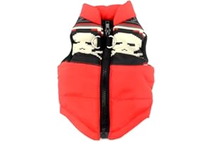 SMALLLEE_Lucky_Store Harnais Manteau Gilet pour Petit Chien Chiot Chat Veste Vetement Habit Hiver Matelassée Camouflage pour Chihuahua Yorkshire