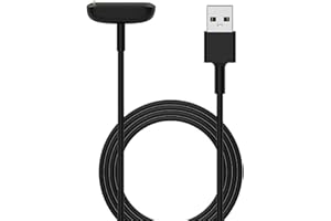 Panda Bobo USB Charger For Fitbit Charge 6 / Charge 5 / Luxe Replacement Charger (100cm)