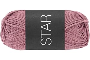 ‎LANA GROSSA LANA GROSSA Star | Topflappen-Baumwolle | Handstrickgarn aus 100% Baumwolle | 50g Wolle zum Stricken & Häkeln | 90m Garn FB115