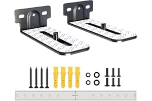 Agandax Soporte de Barra de Sonido | Funciona con Todos los Soportes de Pared para Barra de Sonido Bose, Sonos, Samsung, LG, Sony, Barras de Sonido, Soporte de Barra de Sonido Debajo del Altavoz de