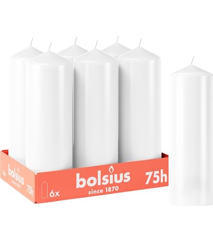 Altarkerzen mit 3,5cm Durchmesser (Höhe 40cm) Küche, Haushalt & Wohnen