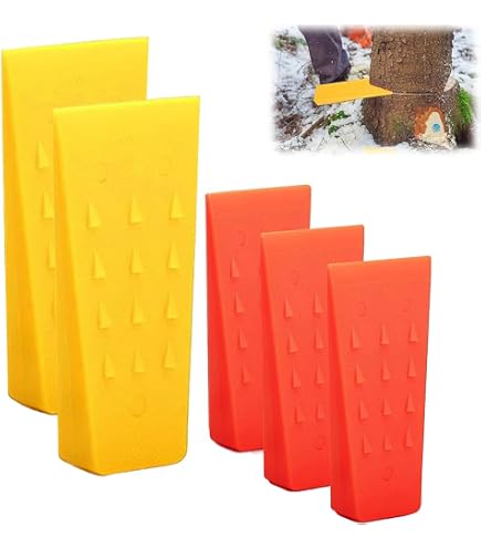 Winterholzernte Keile Orange ICLEN® Fällkeile 3er Set – ABS, Hochschlagfest & Kälteelastisch, 14, 21 Und 24,5 Cm, In Signal-Orange Winterholzernte Keile Orange ICLEN® Fällkeile 3er Set – ABS, Hochschlagfest & Kälteelastisch, 14, 21 Und 24,5 Cm, In Signal-Orange