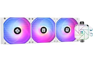 Thermalright AQUA ELITE 360 - Raffreddatore CPU liquido V3, 360 serie di raffreddamento, 3 ventole PWM da 120 mm, cuscinetti S-FDB, per AMD/AM4/AM5, INTEL LGA1150/1151/1155/1156/1200/2011/1700,