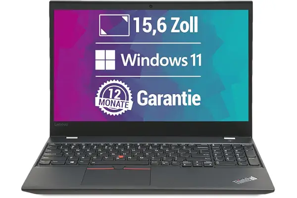 Lenovo Ordenador portátil ThinkPad T580 15,6 pulgadas Full HD Intel Core i5-8350U@ hasta 3,6 GHz 16 GB 512 GB SSD (Reacondicionado)