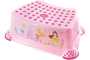 LULABI Tabouret avec pieds Princess Lulabi rose Chambre accessoires enfant