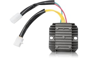 Attisfiera Rectificador Regulador de Voltaje de 5 Cables para scooters Daelim 125 B Bone 2009‑2014 Regulador de Voltaje