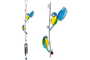 JONES HOME & GIFT Carrillón De Viento - Diseño Pájaros