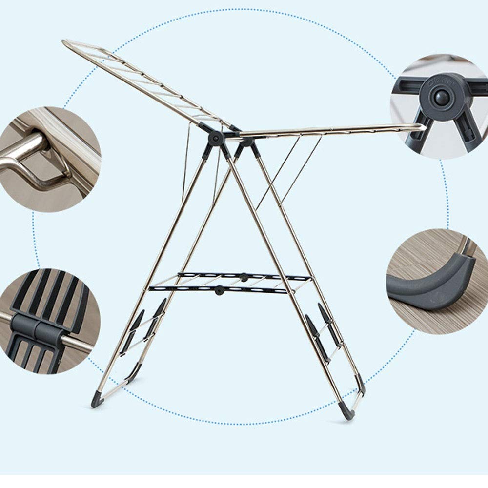 Versione-in-Acciaio-Inossidabile-dello-stendino-Pieghevole-a-Doppia-Anta-a-Telaio-Pieghevole-stendino-Multifunzionale