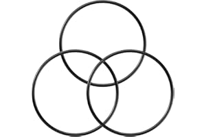 JACAR Kit de 3 Juntas Toricas para Vasos de Osmosis Inverta 5 Etapas, Compatible con casi todos los modelos, Filltros Osmosis Inverta 5 Etapas, 4 Etapas y 3 Etapas