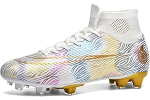 VTASQ Zapatos de Fútbol Hombre Spike Aire Libre Profesionales Atletismo Calzado de Fútbol Training Botas de Fútbol Tacos de fútbol Zapatillas de Deporte Entrenamiento