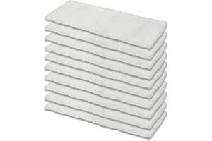 10x Prieser Mopp 100% Mikrofaser Bodenwischer ( 50 cm ) Wischmopp für Gewerbereinigung und Privat / Wischbeleg OR