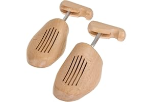 Langlauf Schuhbedarf Schuhspanner aus Holz - Hochwertige Unisex Schraubspanner verstellbar durch Gewindemechanik - Hergestellt in Deutschland!