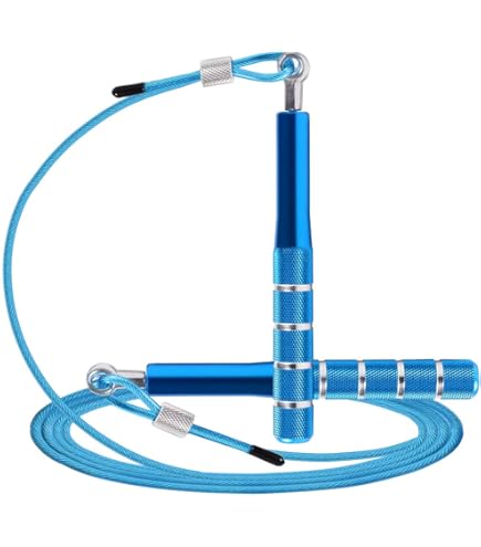 Corda Per Saltare Crossovers CF09184 - Con Perlini Per Inerzia - Allenamento Fitness