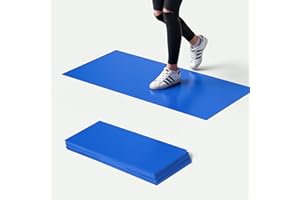 BONIKLUBA Tapis adhésif pour chaussures, 45 x 90 cm, 30 feuilles, autocollants, tapis de sol, autocollants pour la construction, hôpital, atelier, animaux domestiques, bleu