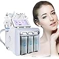 OD.zepp Hydrogen Oxygen Beauty Machine, 6 In 1 Hydrafacial Machine Hydro Dermabrasion Clean Facial Skin Care Professional Skin Rejuvenation Small Bubble Device