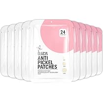 Glacia Pimple Patches – 72 Hydrokolloid-Pflaster Gegen Pickel – Mit Teebaumöl & Ringelblume, Für Alle Hauttypen