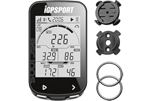 iGPSPORT BSC100S Ciclocomputer GPS Compatibile Contachilometri Bici Senza Fili Display 2,6" Tachimetro Bici Retroilluminazione Automatica, Impermeabile Bici Computer Bluetooth 5.0 ANT+