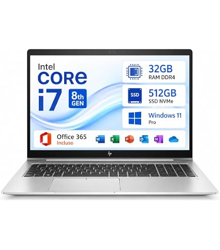 HP Elitebook 850 G8 - Ordenador portátil con pantalla táctil de 15