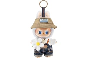 POP MART Labubu Wild Pendant 1PC Pop Personaggio Casuale Personaggio d'Azione Figura Giocattolo da Collezione Figura da Collezione Regalo di Festa