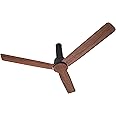Havells 1200mm Elio Prime BLDC Ceiling Fan | Remote Controlled, High Air Delivery Fan | 5 Star Rated, Upto 60% Energy Saving, 2+1* Year Warranty | (Pack of 1, Wallnut Matte Black)