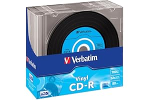 Verbatim CD-R AZO Data Vinyl (Pack de 10 discos)