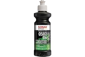 SONAX PROFILINE OS 02-06 (250 ml) lucidante con sigillatura rapida, per applicazione a mano e a macchina. Rimuove graffi leggeri | Art. N. 02471410