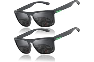 LEDING&BEST Occhiali da sole polarizzati per uomo donna/Pesca Golf Bicicletta Guida Pesca arrampicata Sport all'aperto occhiali da sole