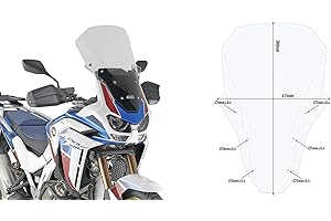 givi d1178st cupula compatible con honda crf 1100 l africa twin adventure sports 2020 2021 2022 mototopgun