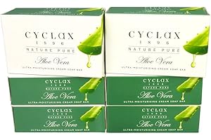 Cyclax Nature Pure Aloe Vera Ultra Moisturising Soap 90g (Pack of 6)