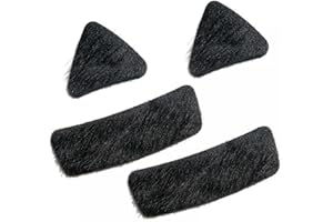 DONGKER 4Pcs Arrow Rest Pad, Recurve Archery Arrows Rest Sticker for Recurve Bow Hunting Shooting