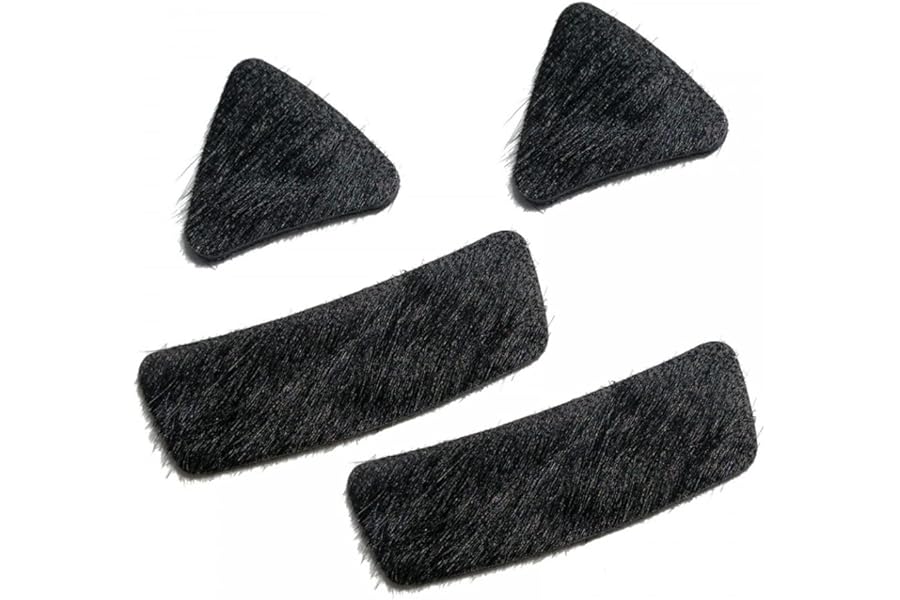 DONGKER 4Pcs Arrow Rest Pad, Recurve Archery Arrows Rest Sticker for Recurve Bow Hunting Shooting