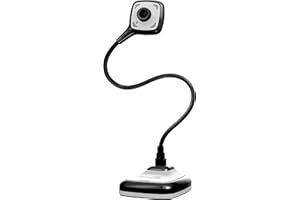 HUE HD Pro: Cámara de Documentos USB Flexible (cámara Negra sin Funda)