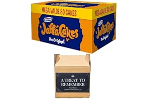 SHANZA DEPARTMENTAL'S McVitie's Jaffa Cakes Mega Value Pack - 80 Count (4 Packs of 20 Cakes ) | Delicious Orange-Filled Cakes | Perfect Snack for Tea Time