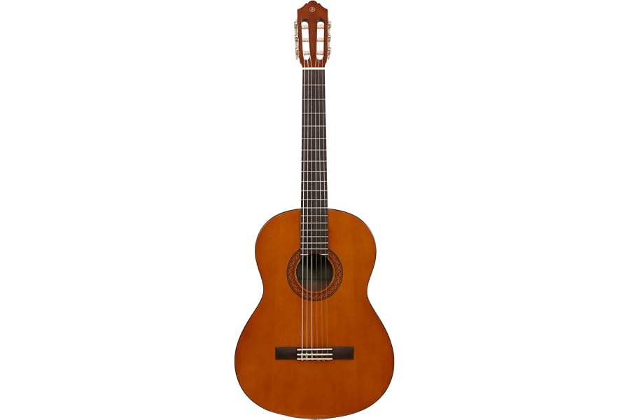Yamaha C40 Guitarra Clásica – Guitarra de Madera 4/4 (65 cm, Escala 25 9/16”), 6 Cuerdas de Nylon, para Principiantes, Natura