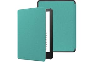 TOKILO Case for 7" eReader 12th Generation 2024 Released, Ultra Slim Soft PU Shell & TPU Back Cover Auto-Wake/Sleep, Not for iPad 6.8" eReader (11th Generation-2021) (A1-Green)