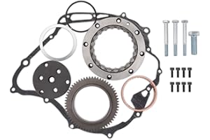 MITZONE One-Way Starter Clutch Update Kit with Bolts Replaces for 1999-2009 Yamaha V-Star Vstar 1100 Kit XVS1100 Part Number 99999-03908-00
