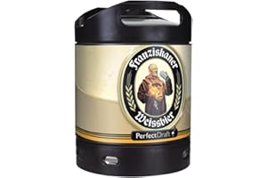 ‎FRANZISKANER 4 x Franziskaner Weissbier Perfect Draft 6 Liter Fass, inkl. 20.00€ Pfand MEHRWEG