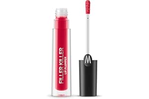 WYCON cosmetics FILLER KILLER LIP PLUMPER Lucidalabbra con effetto Rimpolpante e Volumizzante, Lipstick con Vitamina E e Mentolo -08 Cherry
