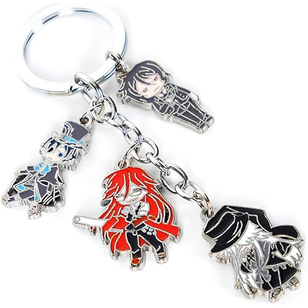 8 Stück Kingdom Hearts Halsketten & Schlüsselanhänger - Sora Cosplay Schmuck Set