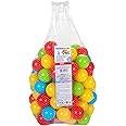 DIVCHI 100PCS Soft Plastic Mini Play Balls Multi Vibrant Colors - Crush Proof, No Sharp Edges, Non Toxic, Phthalate & BPA Free - Use in Kids or Toddler Ball Pit (100PCS)