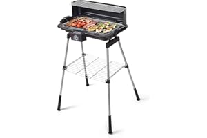 Orbegozo Barbacoa eléctrica Con Patas - BCT 3950 2200 W Noir 39 x 21,7 x 83,5 cm