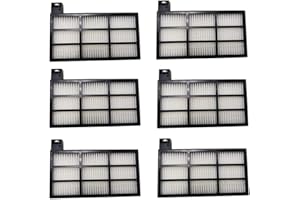 AOTENGOU Accesorio de repuesto para robot aspirador Cecotec Conga 4690 Ultra 4090 4490 Paquete de 6 filtros de caja de polvo