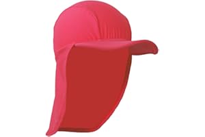 Kidz Swimmers Girls Sun Protection Legionnaire Cap UPF 50+ Camelia Rose