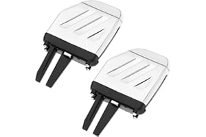 OTOTEC 2Pcs Air Vent Outlet Tab Clip Replacement Compatible with Land Rover Freelander 2 Car Air Conditioning Vent Paddles Accessories ABS