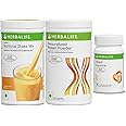 Herbalife Formula 1(Orange) with PPP(400gm)+Afresh(Ginger)