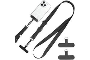 tookala 2 cm Wide Braided Mobile Phone Chain Long, Key Chain, Neck Strap, Crossbody Lanyard, Adjustable & Anti-Theft