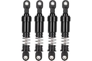 RCBOYZ CNC Aluminum Big Bore Shocks with Oil Filed 85mm for LCG Chassis Kit 1/10 RC Crawler Axial Capra Scx10 II III Trx4 Redcat Ascent - 85mm