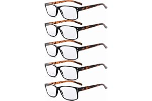 Eyekepper Mens Vintage Reading Glasses-5 Pack Include Reading Sunglasses for Men Outdoor Reading,Reader Eyeglasses Women